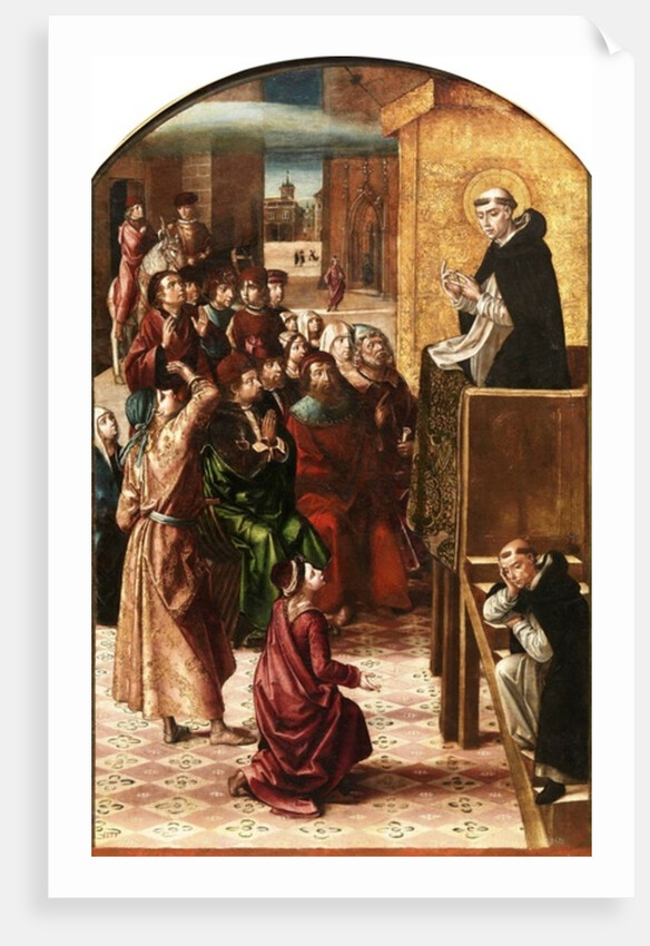 The Miracle of the Cloud, c.1495 by Pedro Berruguete