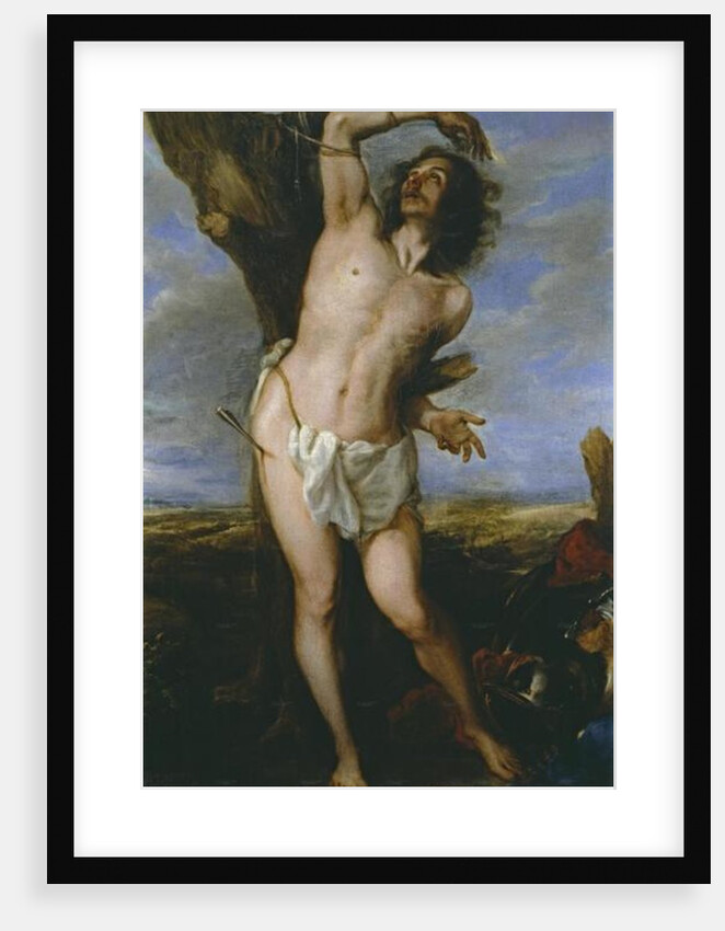 Saint Sebastian, 1656 by Don Juan Carreno de Miranda