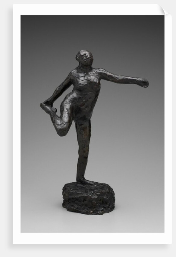 Dancer in Arabesque by Edgar Degas