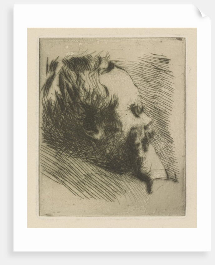 Portrait of Edgar Degas, 1875 by Giuseppe or Joseph de Nittis