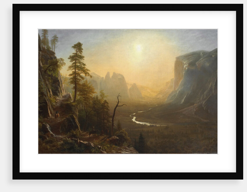Yosemite Valley, Glacier Point Trail, c.1873 by Albert Bierstadt