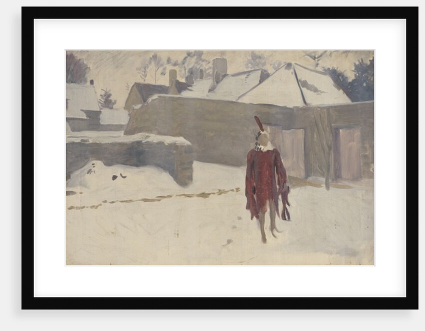 Mannikin in the Snow, c.1893-5 by John Singer Sargent