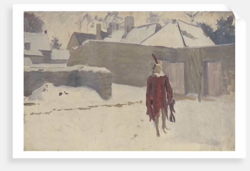 Mannikin in the Snow, c.1893-5 by John Singer Sargent