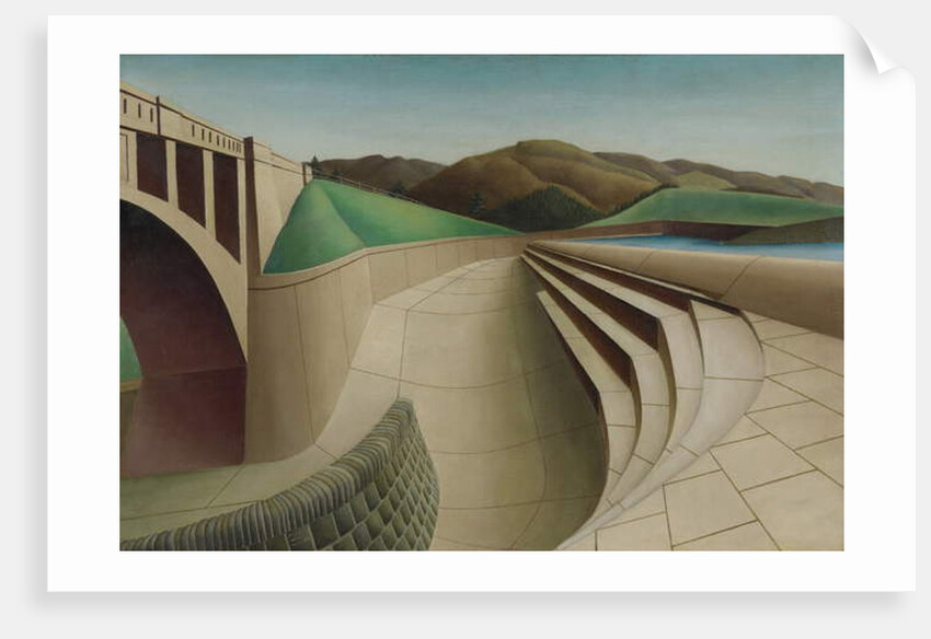 American Landscape, 1936 by Arnold Wiltz