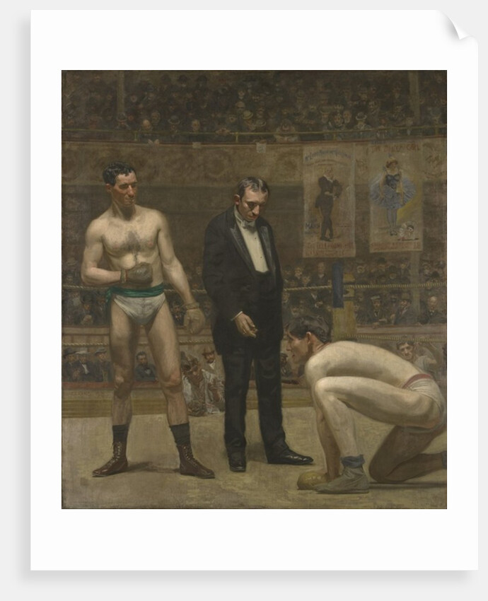 Taking the Count, 1898 by Thomas Cowperthwait Eakins