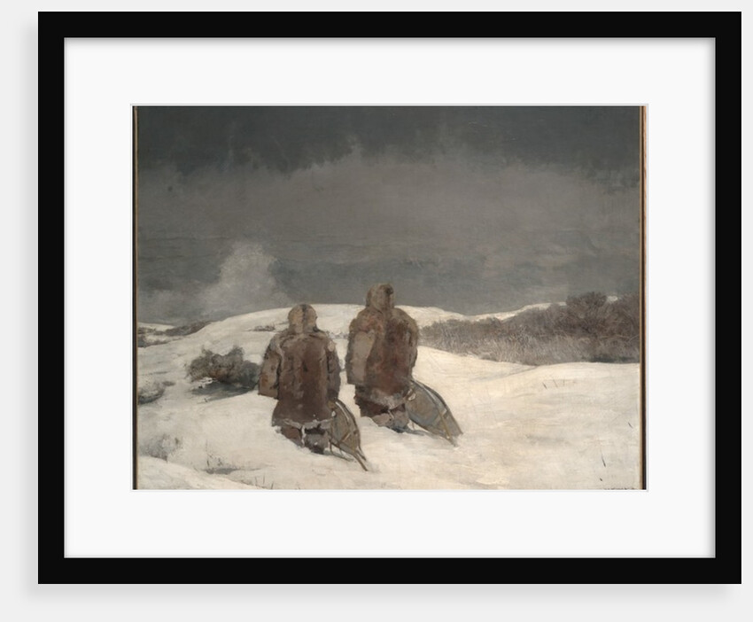 Below Zero, 1894 by Winslow Homer