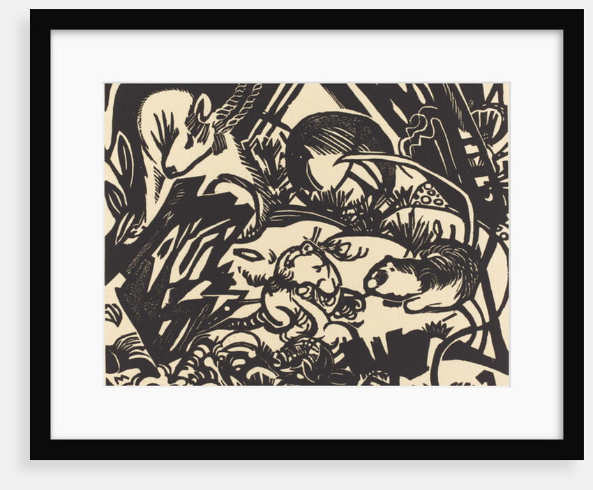 Animal Legend, 1912 by Franz Marc