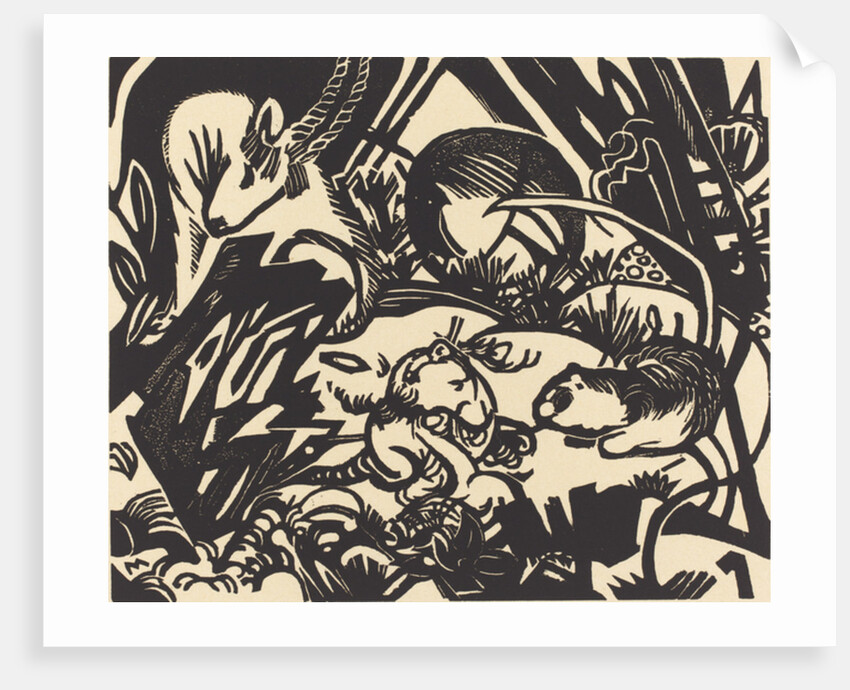 Animal Legend, 1912 by Franz Marc