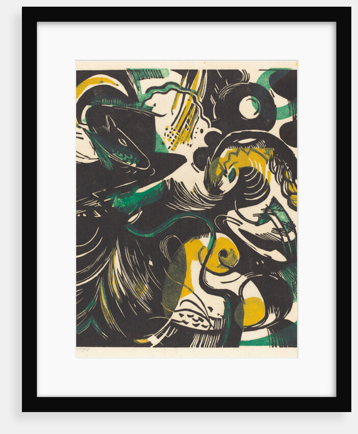 Genesis II, 1914 by Franz Marc