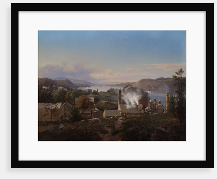 Poughkeepsie Iron Works, 1856 by Johann Herman Carmiencke