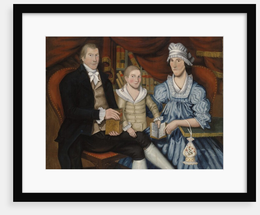 Portrait of George Eliot and Family, c.1798 by Budington Jonathan