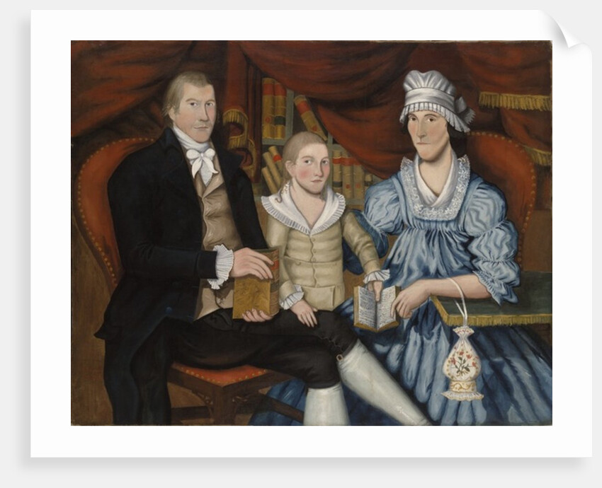 Portrait of George Eliot and Family, c.1798 by Budington Jonathan