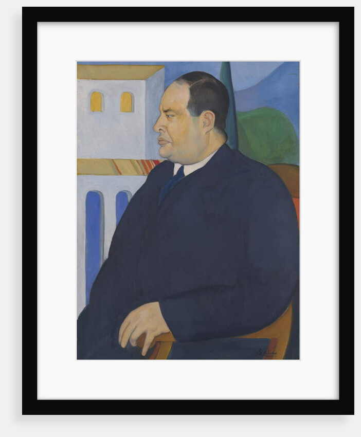 Portrait of Joseph Stella, 1921 by Rafael Sala