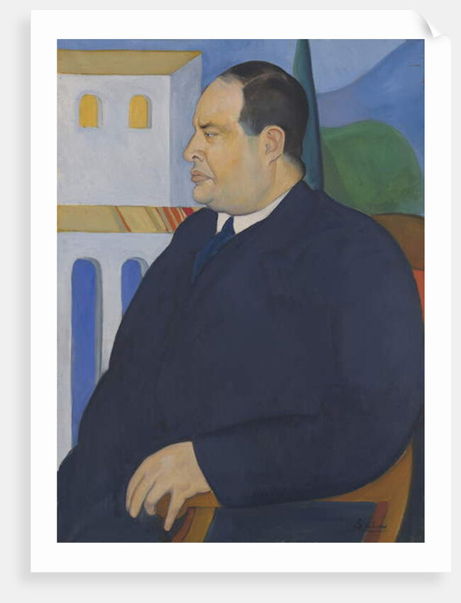 Portrait of Joseph Stella, 1921 by Rafael Sala