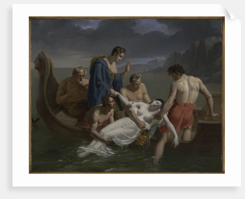 The Death of Sappho, 1819 by Pierre Antoine Augustin Vafflard