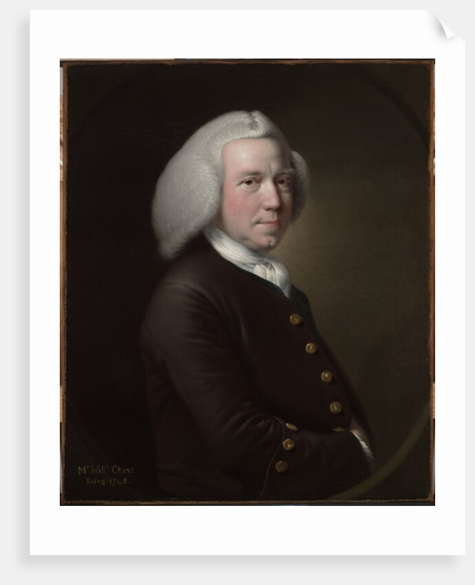 Portrait of Mr. William Chase, Sr., c.1760-65 by Joseph Wright of Derby