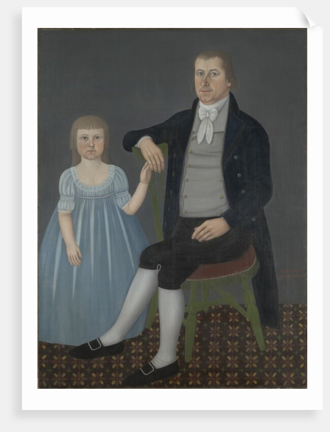 Comfort Starr Mygatt and Lucy Mygatt, 1799 by John Brewster