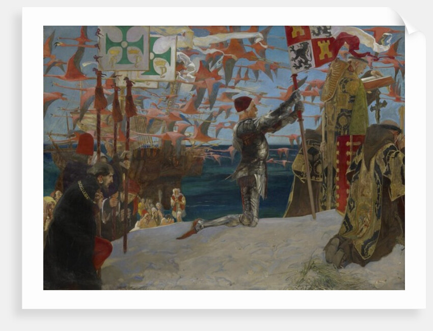 Columbus in the New World, 1906 by Edwin Austin Abbey