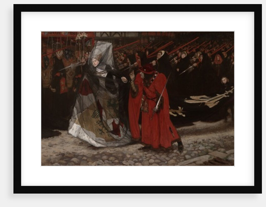 Richard, Duke of Gloucester, and the Lady Anne, 1896 by Edwin Austin Abbey
