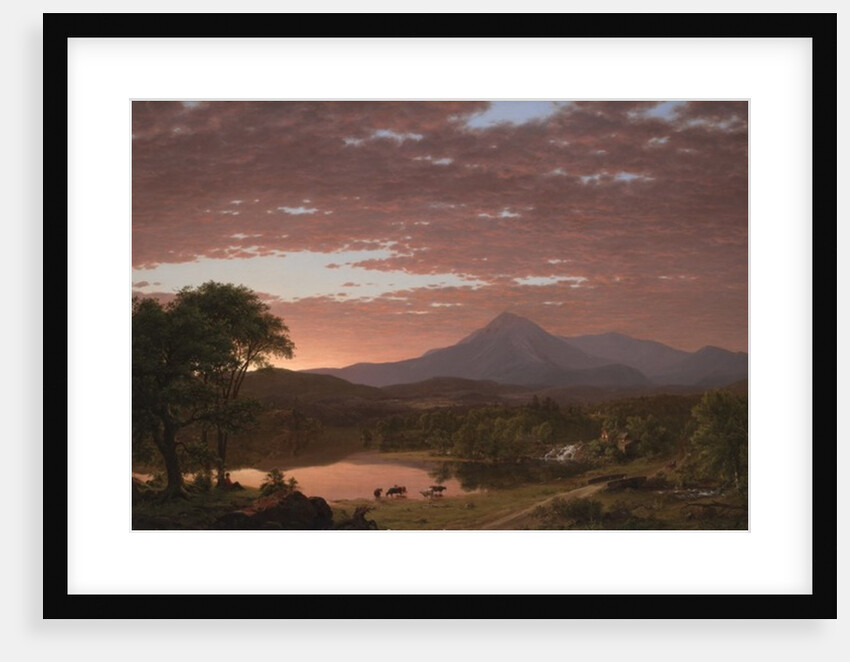 Mt. Ktaadn, 1853 by Frederic Edwin Church