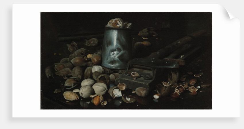 Still Life with Tin Can and Nuts, c.1886 by Joseph Decker