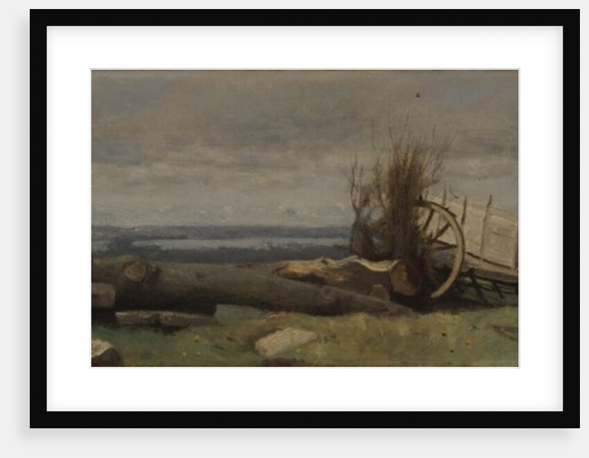 The Plain of La Beauce, c.1840–5 by Jean Baptiste Camille Corot