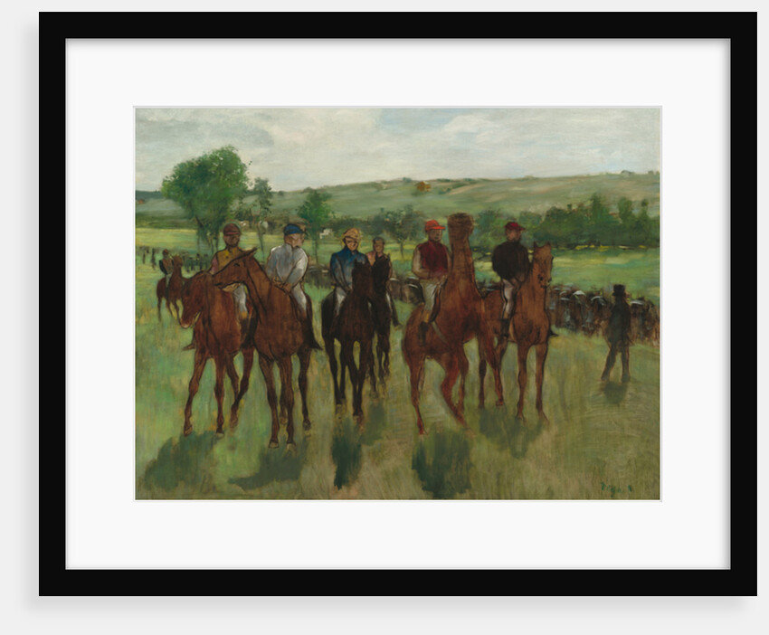 The Riders, c.1885 by Edgar Degas