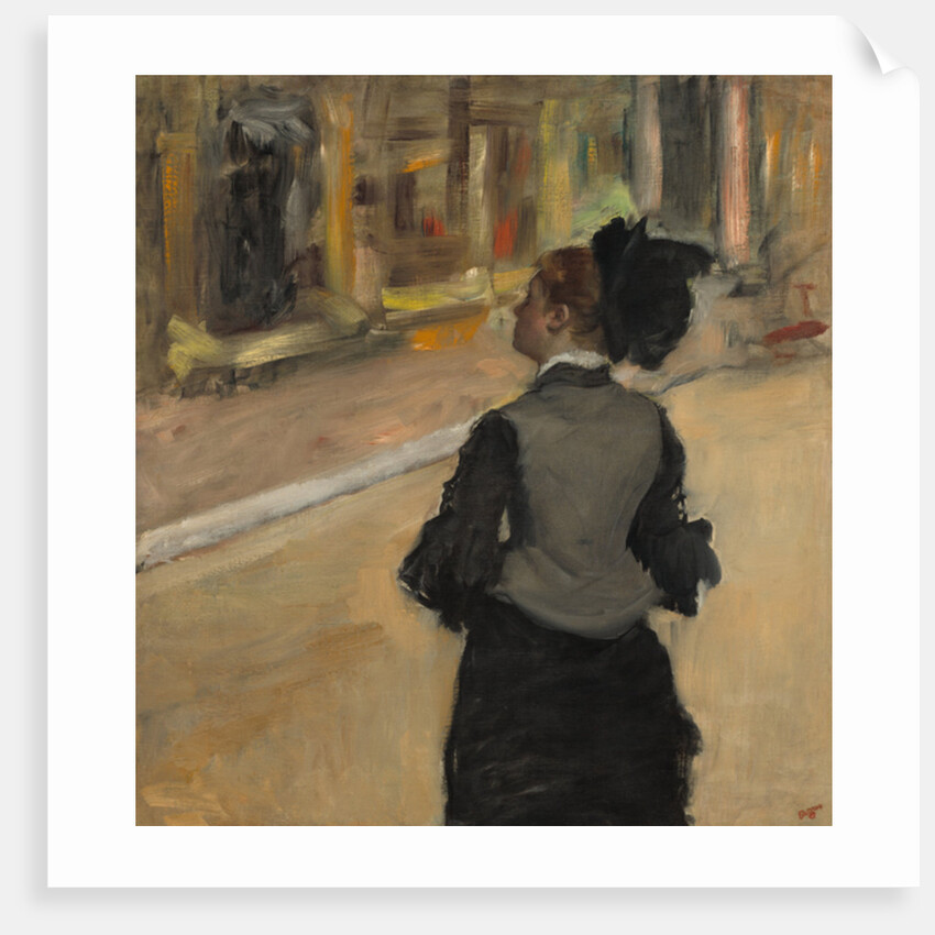 Woman Viewed from Behind, c.1879-85 by Edgar Degas