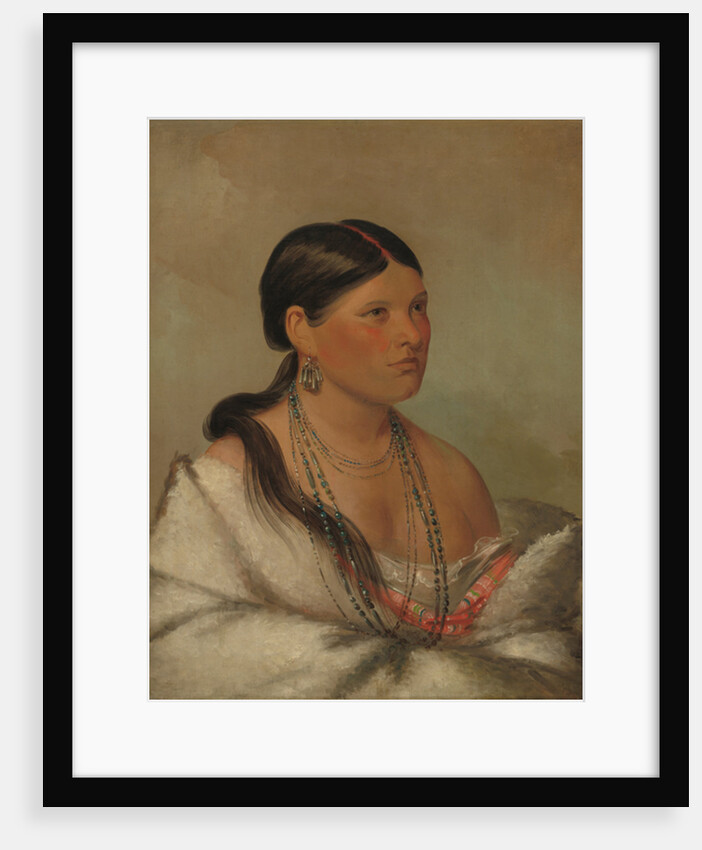 The Female Eagle, Shawano, 1830 by George Catlin