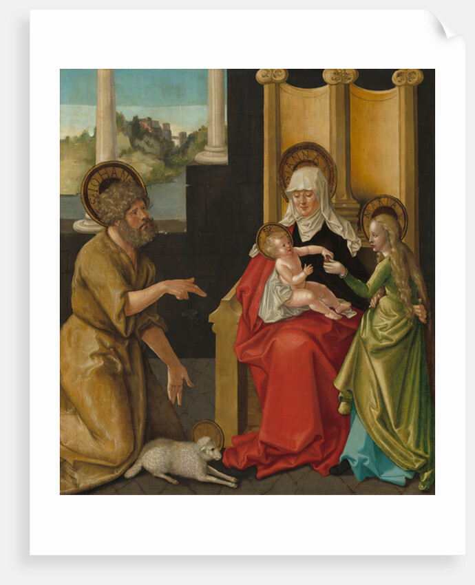 Saint Anne with the Christ Child, the Virgin, and Saint John the Baptist, c.1511 by Hans Baldung Grien