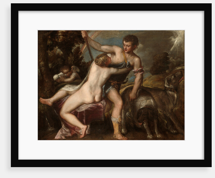 Venus and Adonis, c.1560 by Titian