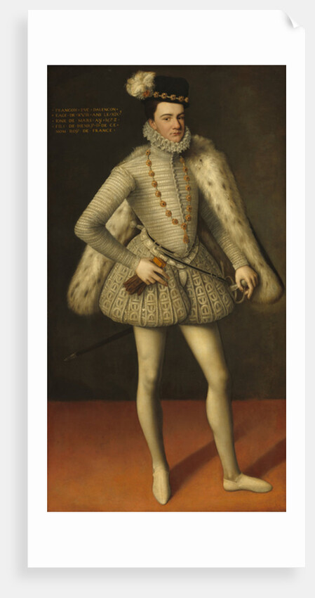 Prince Hercule-Francois, Duc d'Alencon, 1572 by French School