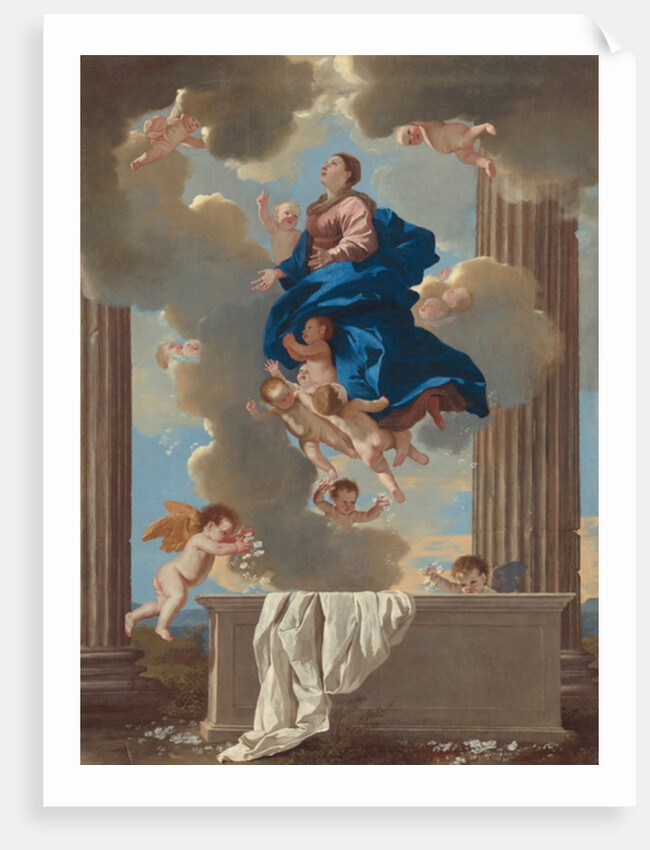 The Assumption of the Virgin, c.1630-32 by Nicolas Poussin