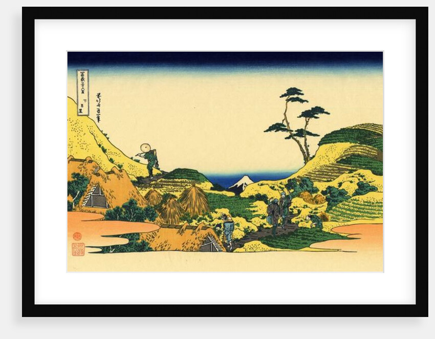 Shimomeguro, c.1830 by Katsushika Hokusai