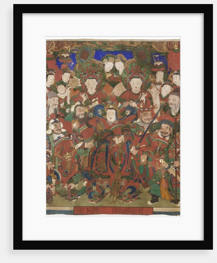 Bodhisattvas of the Protection of Buddhist Doctrine, 1891 by School Korean