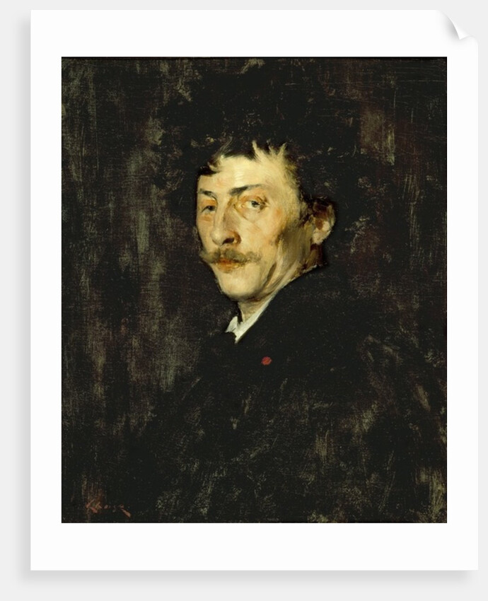 Pablo de Sarasate: Portrait of a Violinist, c.1875 by William Merritt Chase