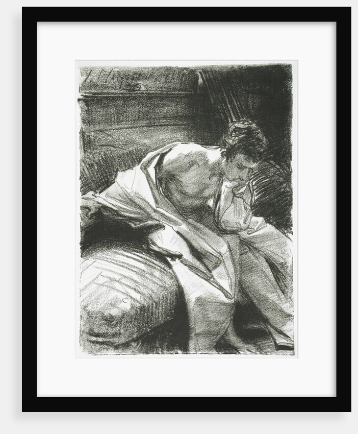 Study of a Young Man Seated, 1895 by John Singer Sargent