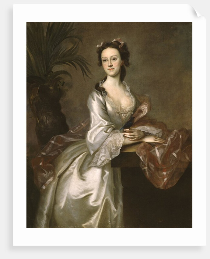 Portrait of Mrs. John Pigott, c.1752 by Joseph Jonathan Blackburn
