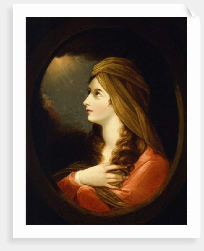 Portrait of a Lady, late 18th century by Benjamin West