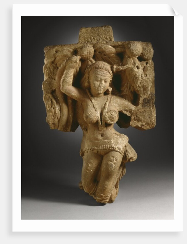 Two Addorsed Tree Dryads by Indian School