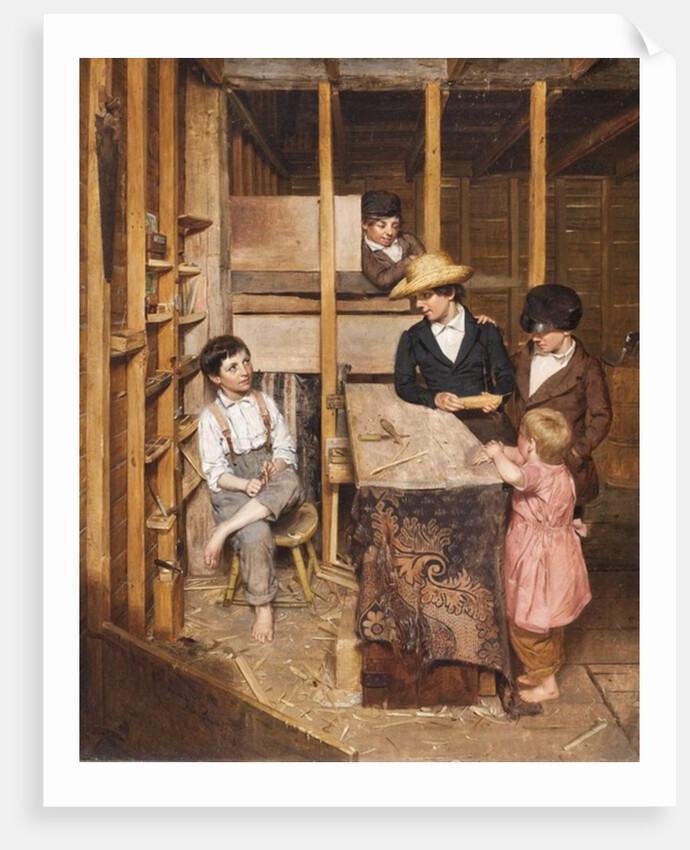 The Young Mechanic, 1848 by Allen Smith