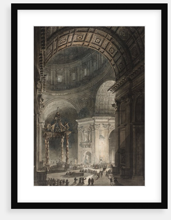 Illumination of the Cross in St. Peter's on Good Friday, 1787 by Giovanni Battista Piranesi