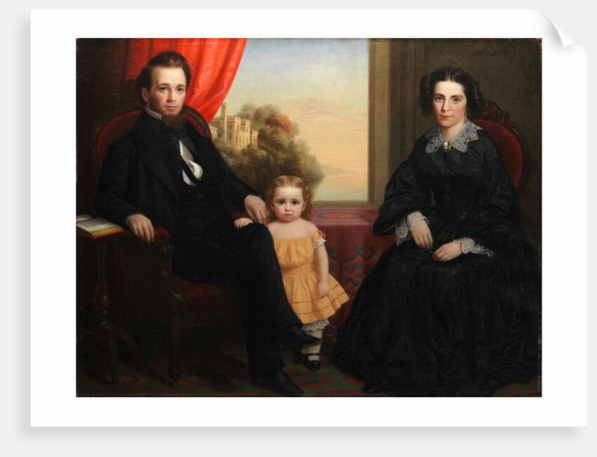 A Family Group Portrait, c.1850 by American School
