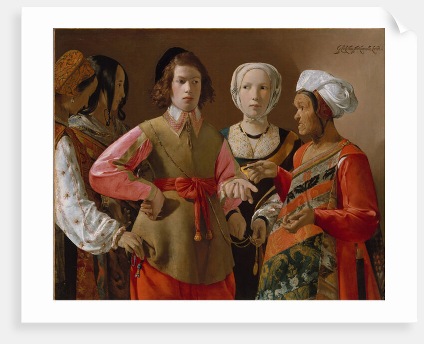 The Fortune Teller, c.1635 by Georges de la Tour