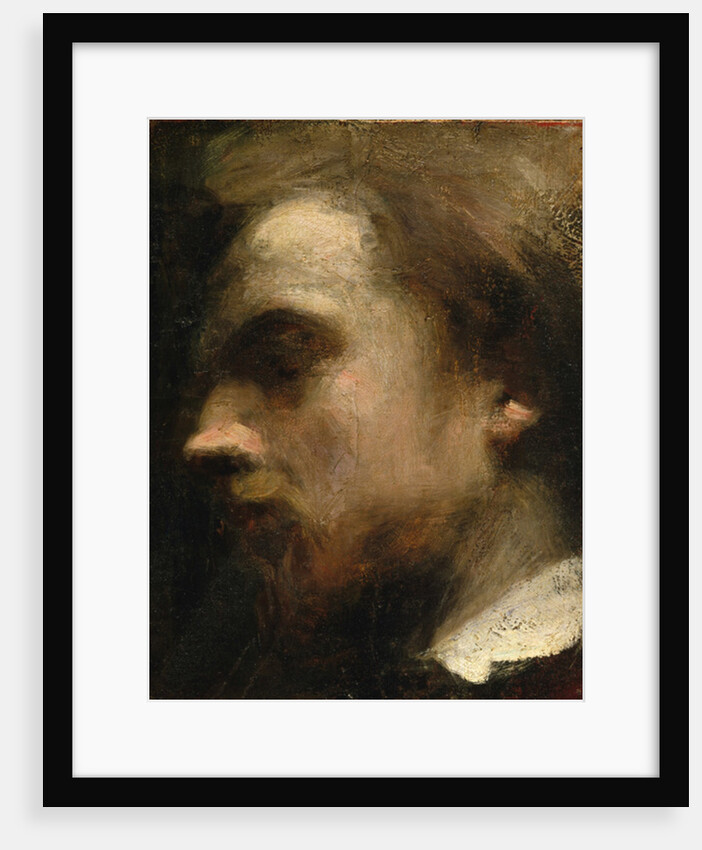 Self Portrait, c.1858 by Ignace Henri Jean Fantin-Latour