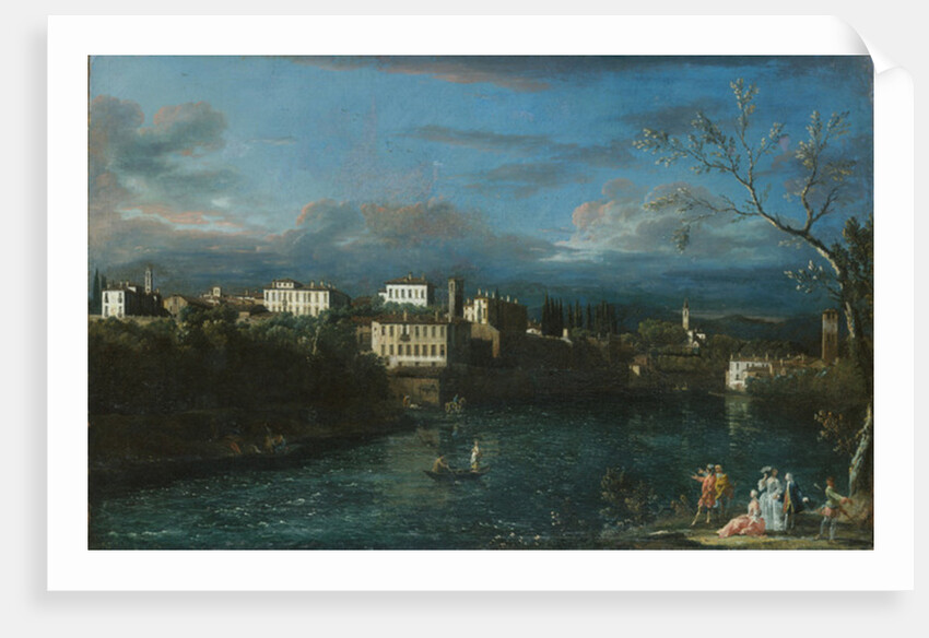 Vaprio d'Adda, 1744 by Bernardo Bellotto
