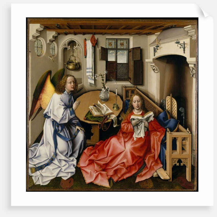 Annunciation Triptych, c.1427-32 by Master of Flemalle