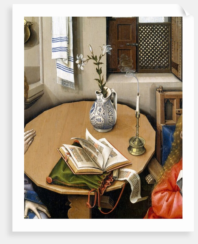 Annunciation Triptych, c.1427-32 by (1375/8-1444) Master of Flemalle