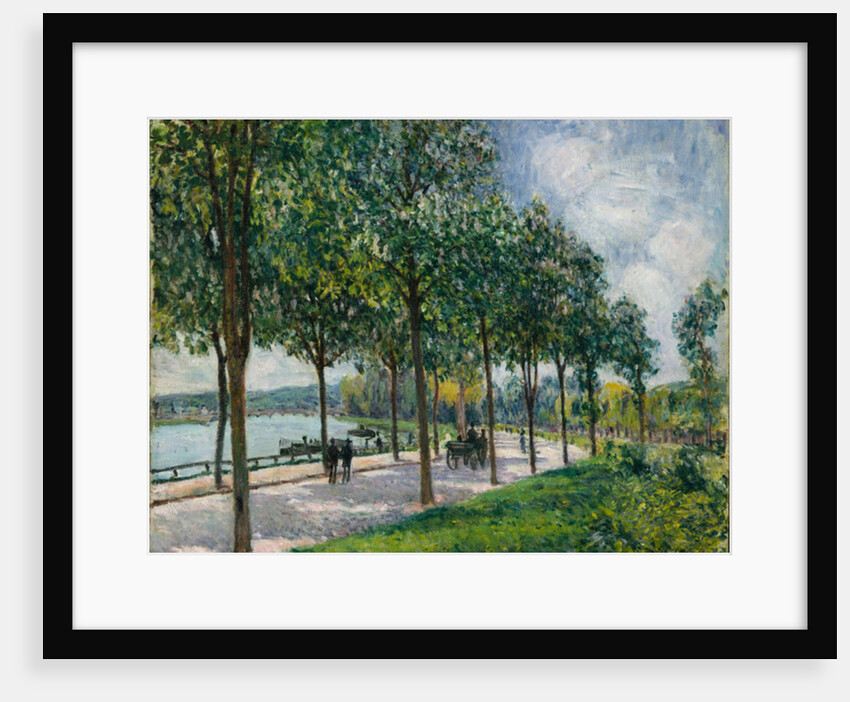 Allée of Chestnut Trees, 1878 by Alfred Sisley