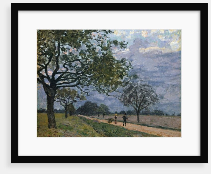 The Road from Versailles to Louveciennes, 1879 by Alfred Sisley